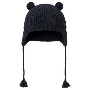 TOCOTO VINTAGE - KNITTED BEANIE - GREY - 30% WOOL - 10%ALPACA - NEW NO TAG